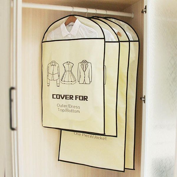 clothing & wardrobe storage 6pcs/lot clothes zipper dust cover suit coat non woven bags transparent window hanging bag thickened protector
clothing & wardrobe storage 6pcs/lot clothes zipper dust cover suit coat non woven bags transparent window hanging bag thickened protector