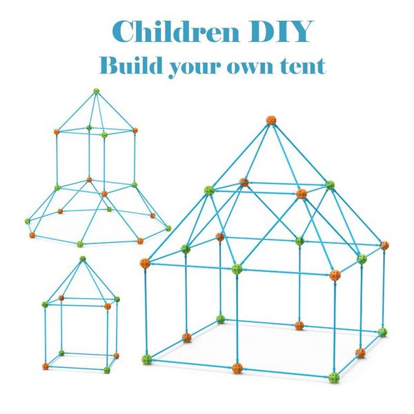 diy kit for kids build fort castles tents rockets tunnels play set doll houses house model #11 party favor
diy kit for kids build fort castles tents rockets tunnels play set doll houses house model #11 party favor