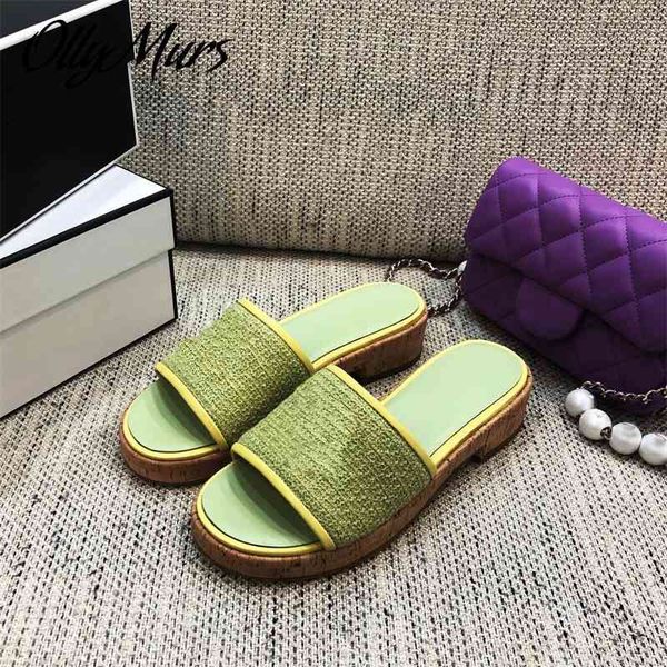 ollymurs new spring summer runway fashion luxury brand slippers platform slides mules shoes women zapatos mujer, Black
ollymurs new spring summer runway fashion luxury brand slippers platform slides mules shoes women zapatos mujer, Black