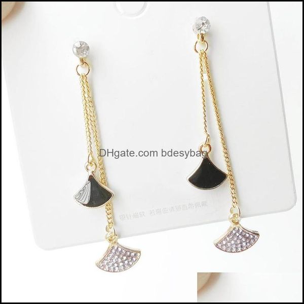 stud jewelrystud sweet girl earrings fashion super fairy ladies wild slim thin fan-shaped tassel long wholesale drop delivery 2021 ioo47, Golden;silver
stud jewelrystud sweet girl earrings fashion super fairy ladies wild slim thin fan-shaped tassel long wholesale drop delivery 2021 ioo47, Golden;silver