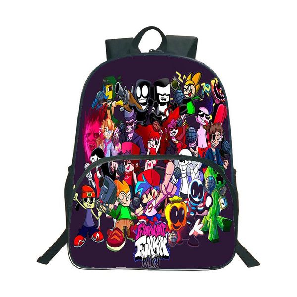 backpack teenage friday night funkin school student book bags boys girls schoolbags hiking knapsack laprucksack cute mochila
backpack teenage friday night funkin school student book bags boys girls schoolbags hiking knapsack laprucksack cute mochila