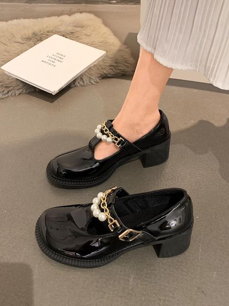 dress shoes slimming anti skid beige high heels 2021 chunky sandals clogs for women pumps sweet round toe all-match anti-skid, Black
dress shoes slimming anti skid beige high heels 2021 chunky sandals clogs for women pumps sweet round toe all-match anti-skid, Black
