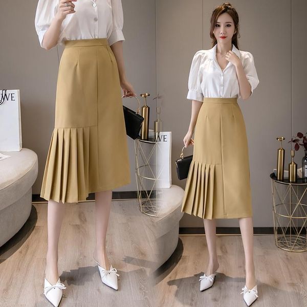 skirts women 2021 summer fashion mid-long package hip female solid color slim ladies thin e278, Black
skirts women 2021 summer fashion mid-long package hip female solid color slim ladies thin e278, Black