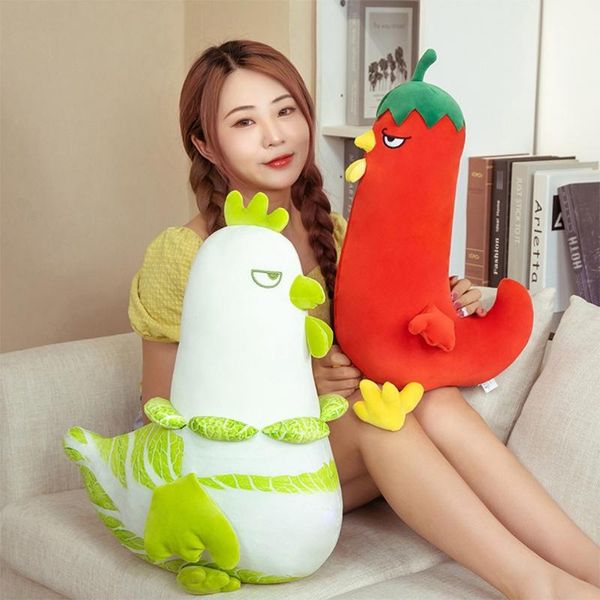 cushion/decorative pillow creative kawaii vegetable cabbage chili chicken toy funny stuffed plush interactive animal doll kids hugging sleep
cushion/decorative pillow creative kawaii vegetable cabbage chili chicken toy funny stuffed plush interactive animal doll kids hugging sleep