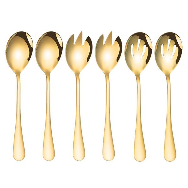 spoons 3pcs stainless steel spoon fork colander salad dessert golden cutlery set creative tableware dinnerware kitchen accessories
spoons 3pcs stainless steel spoon fork colander salad dessert golden cutlery set creative tableware dinnerware kitchen accessories