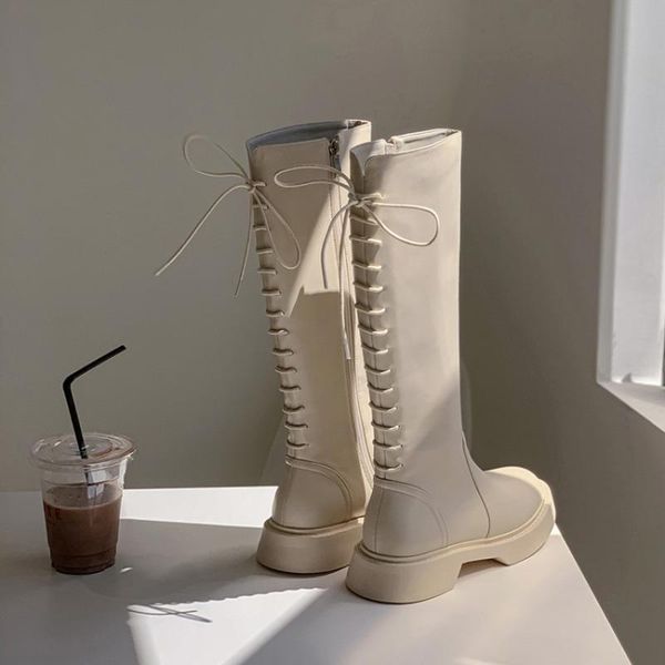 boots women's knee-high with cross-lacing back fashion knight pumps 2021 winter romeos outdoor women boot black and white 
boots women's knee-high with cross-lacing back fashion knight pumps 2021 winter romeos outdoor women boot black and white