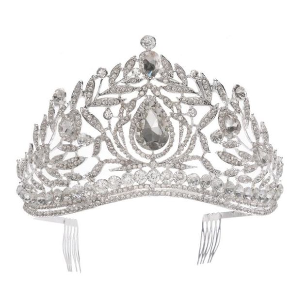 2021 new miss universe philippines crown tiara classic silver rhinestone wedding bridal tiara free, White
2021 new miss universe philippines crown tiara classic silver rhinestone wedding bridal tiara free, White