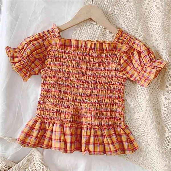 summer plaid shirt kid clothes shirts for girls children's clothing blouse 210528, White;black
summer plaid shirt kid clothes shirts for girls children's clothing blouse 210528, White;black