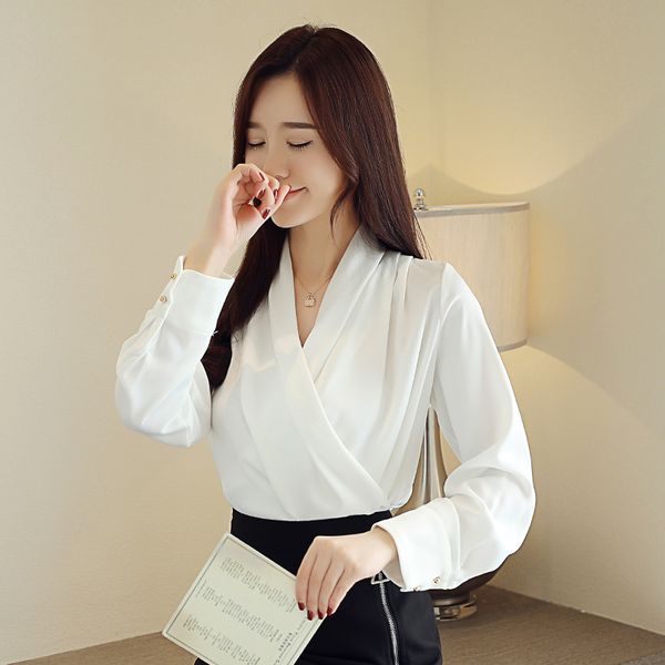 autumn korean fashion silk women blouses satin solid womens and blouses plus size xxl pink long sleeve women shirts, White
autumn korean fashion silk women blouses satin solid womens and blouses plus size xxl pink long sleeve women shirts, White