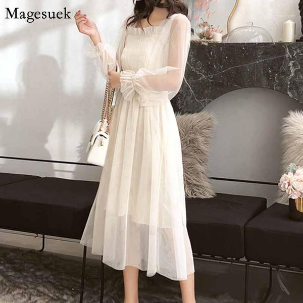 casual dresses 2021 fashion woman long sleeve with small fairy dress spring lace a word fresh and lovely collar wome's 1940, Black;gray
casual dresses 2021 fashion woman long sleeve with small fairy dress spring lace a word fresh and lovely collar wome's 1940, Black;gray