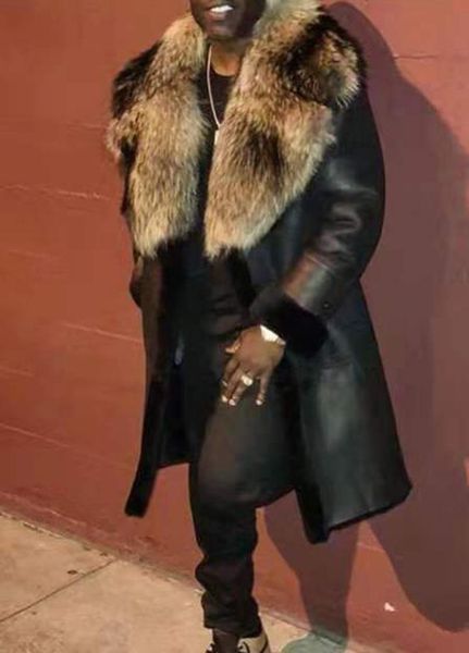 men's jackets jacket fur coat punk style 2021 autumn and winter coats black fashion men clothing casual, Black;brown
men's jackets jacket fur coat punk style 2021 autumn and winter coats black fashion men clothing casual, Black;brown