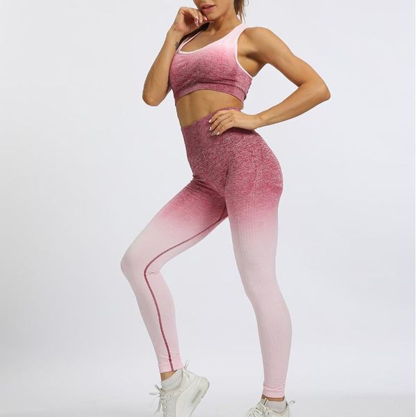 yoga outfit ombre set sports bra and leggings women gym clothes seamless workout fitness sportswear suit
yoga outfit ombre set sports bra and leggings women gym clothes seamless workout fitness sportswear suit
