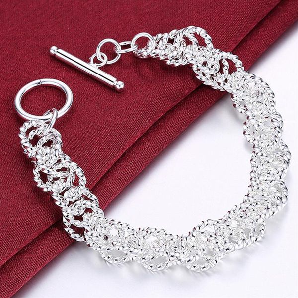 charm bracelets fashion bracelet 925 silver jewelry for women bridal wedding beautiful trendy gift, Golden;silver
charm bracelets fashion bracelet 925 silver jewelry for women bridal wedding beautiful trendy gift, Golden;silver