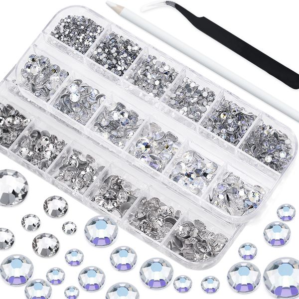 flatback rhinestones crystal glitter non ix nail gems tweezers picking pen glue on rhinestones for garment decorations, Black
flatback rhinestones crystal glitter non ix nail gems tweezers picking pen glue on rhinestones for garment decorations, Black