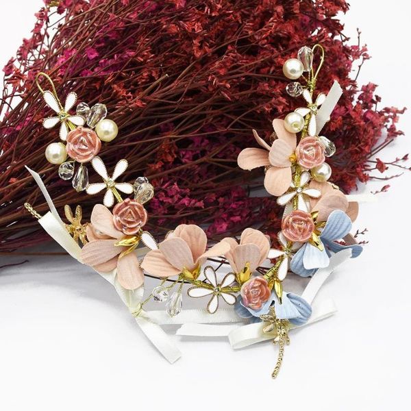 hair clips & barrettes imitation precious flower bridal accessories crystal pearl woodland wedding headdress bohemian bride, Golden;silver
hair clips & barrettes imitation precious flower bridal accessories crystal pearl woodland wedding headdress bohemian bride, Golden;silver
