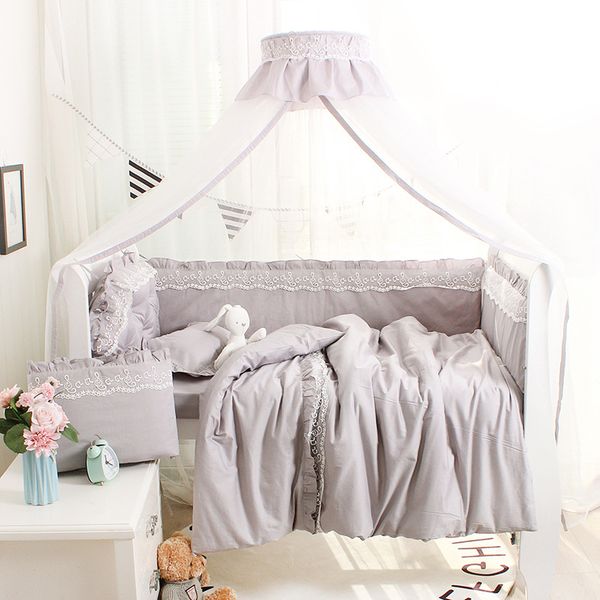 princess style baby girls cot around protector cotton lace craddle bumpers with liner flat bed sheets baby bedroom cushion
princess style baby girls cot around protector cotton lace craddle bumpers with liner flat bed sheets baby bedroom cushion