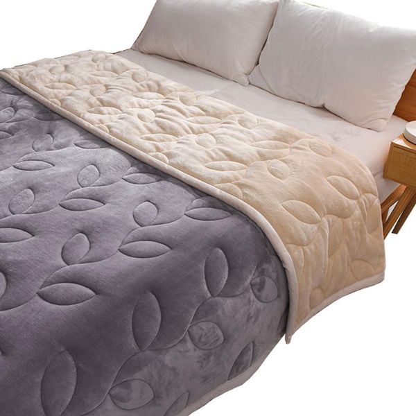 blankets thickened composite solid color blanket coral velvet multi-purpose air conditioner
blankets thickened composite solid color blanket coral velvet multi-purpose air conditioner