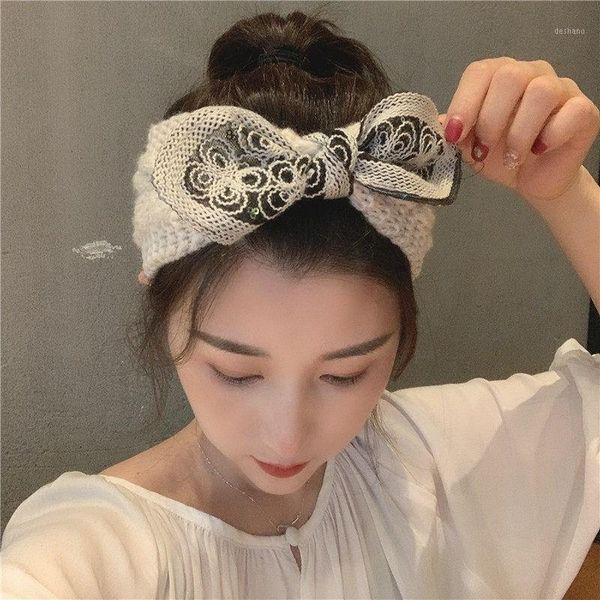 winter warmer ear hair hoop knitted headband bow hollow out headwear for women girl european turban band head warp hairband bun maker1, Brown
winter warmer ear hair hoop knitted headband bow hollow out headwear for women girl european turban band head warp hairband bun maker1, Brown
