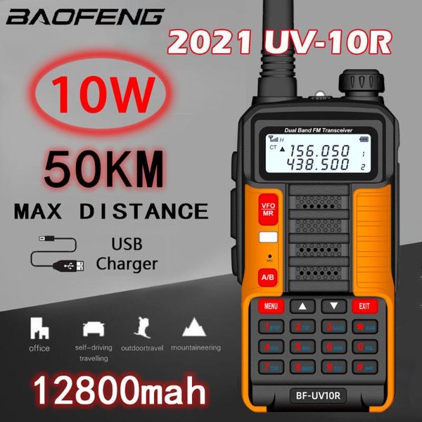walkie talkie 2021 baofeng 10w professional portable uv-10r 80km 128 channels vhf uhf dual band two way cb ham radio transceiver
walkie talkie 2021 baofeng 10w professional portable uv-10r 80km 128 channels vhf uhf dual band two way cb ham radio transceiver