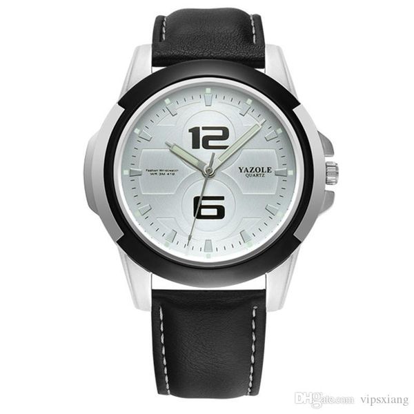 yazole men's luminous watches man waterproof sport watch men brand wristwatches clock saat reloj hombre montre homme, Slivery;brown
yazole men's luminous watches man waterproof sport watch men brand wristwatches clock saat reloj hombre montre homme, Slivery;brown