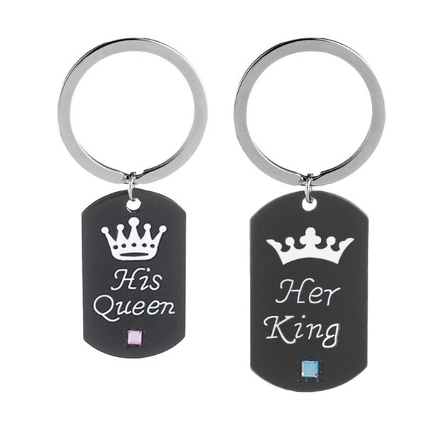 keychains 1 pair simple fashion crystal romantic her king and his queen keychain gift for parents couples lyweds romantics, Silver
keychains 1 pair simple fashion crystal romantic her king and his queen keychain gift for parents couples lyweds romantics, Silver