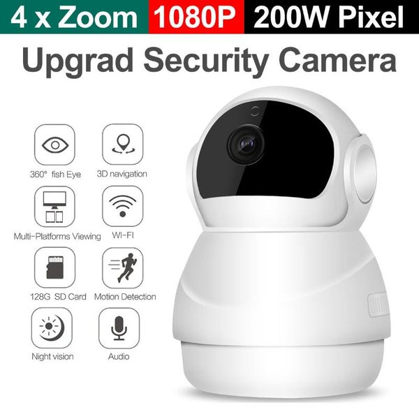 360° wifi ip camera 4x digital zoom pir motion sensortf card storage baby monitor support two-way audio cameras
360° wifi ip camera 4x digital zoom pir motion sensortf card storage baby monitor support two-way audio cameras