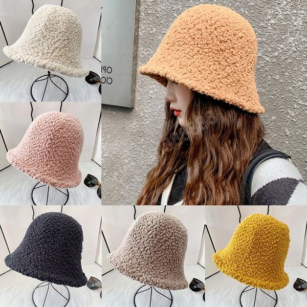 women imitation lamb wool bucket hat new fashion autumn winter warm solid color fisherman hat outdoor casual caps supplies, Blue;gray
women imitation lamb wool bucket hat new fashion autumn winter warm solid color fisherman hat outdoor casual caps supplies, Blue;gray