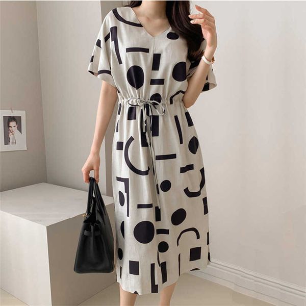 geometric prints even show thin body sleeve v-neck linen dress is han edition contracted short-sleeved dress is pregnant women d 210706, Black;gray
geometric prints even show thin body sleeve v-neck linen dress is han edition contracted short-sleeved dress is pregnant women d 210706, Black;gray