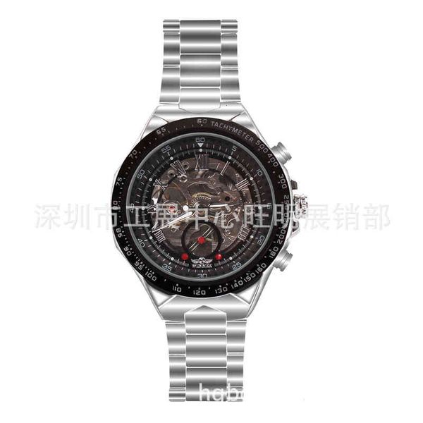 / winner 432 men's t-winner large dial mechanical watch hollow out automatic business leisure watch, Slivery;brown
/ winner 432 men's t-winner large dial mechanical watch hollow out automatic business leisure watch, Slivery;brown