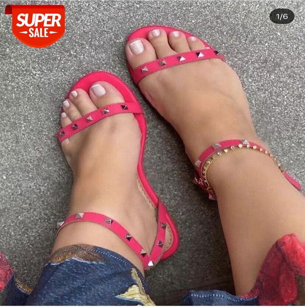 large size women's shoes european and american flat sandals round toe buckle ladies #xu9m, Black
large size women's shoes european and american flat sandals round toe buckle ladies #xu9m, Black
