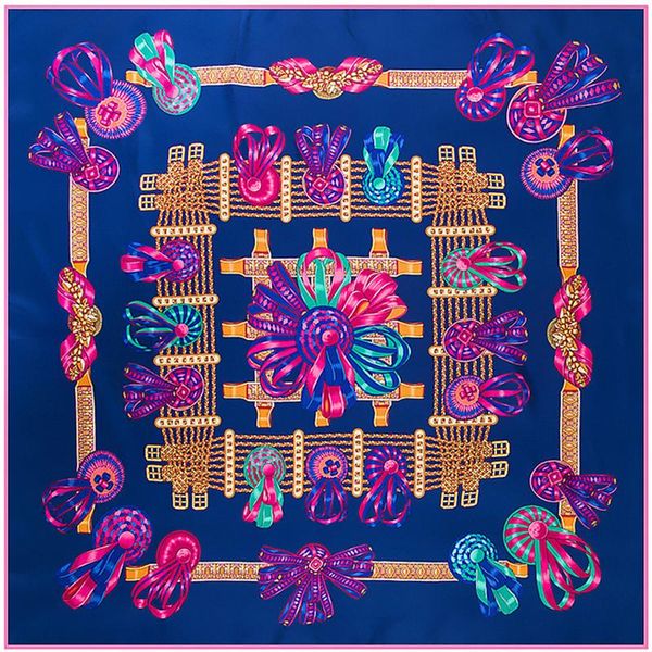 scarves 130*130cm twill silk scarf women bandana square floral kerchief for ladies fashion shawls echarps, Blue;gray
scarves 130*130cm twill silk scarf women bandana square floral kerchief for ladies fashion shawls echarps, Blue;gray