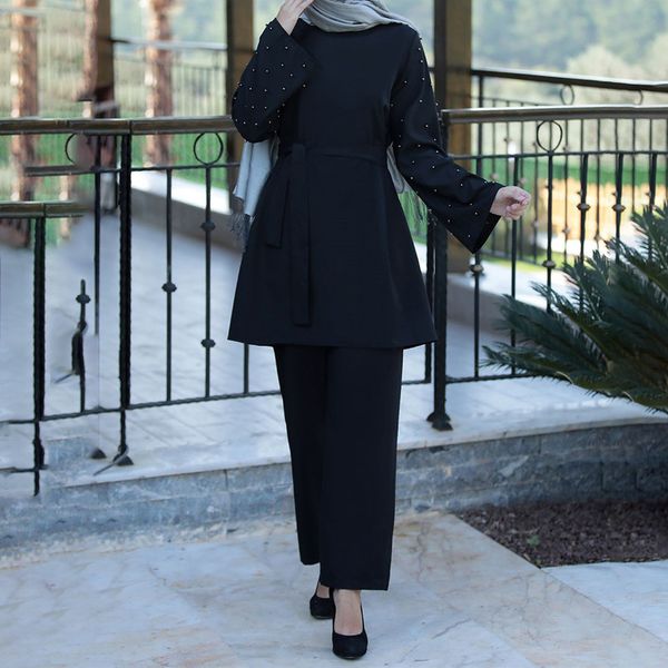 two piece sets and pants women turkey muslim abaya beading lace-up dresses eid moroccan kaftan islamic clothing dress sets, Red
two piece sets and pants women turkey muslim abaya beading lace-up dresses eid moroccan kaftan islamic clothing dress sets, Red