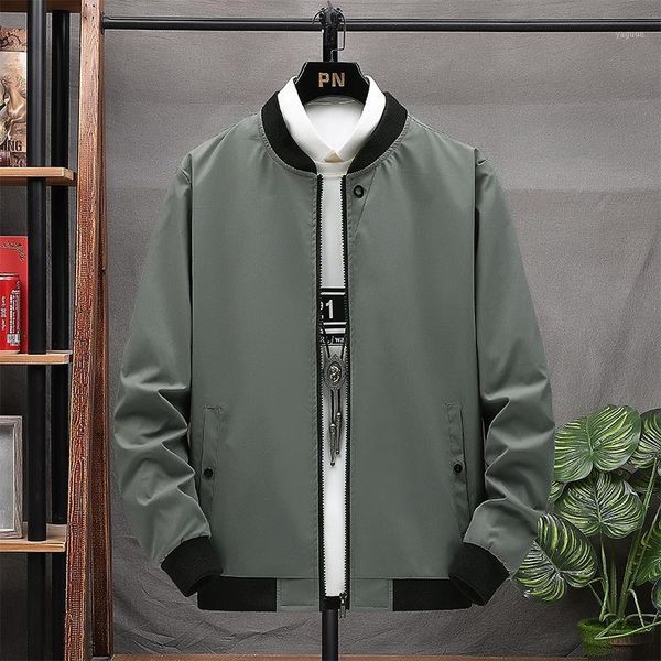bomber men's jackets solid fashion coats male casual slim stand collar jacket men outerdoor arrival spring overcoats, Black;brown
bomber men's jackets solid fashion coats male casual slim stand collar jacket men outerdoor arrival spring overcoats, Black;brown
