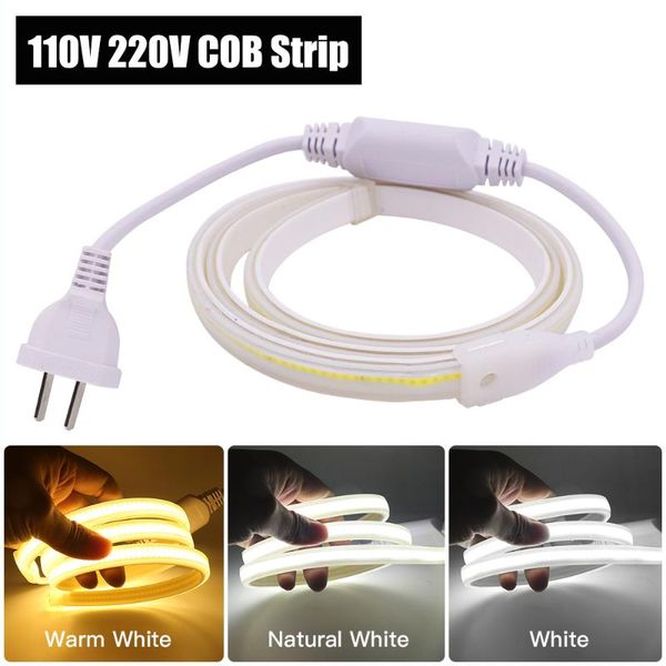 strips outdoor waterproof cob led strip 110v 220v fob cct light ra90 warm natural cool white 3000k 4000k 6000k tape 288leds
strips outdoor waterproof cob led strip 110v 220v fob cct light ra90 warm natural cool white 3000k 4000k 6000k tape 288leds