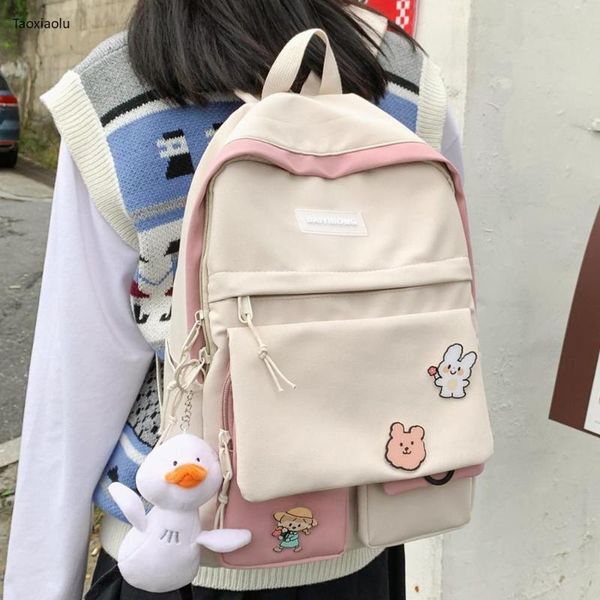backpack classic fashion cute women bookbag for girls kawaii schoolbag lady cotton travel bag rucksack female shoulder mochila
backpack classic fashion cute women bookbag for girls kawaii schoolbag lady cotton travel bag rucksack female shoulder mochila