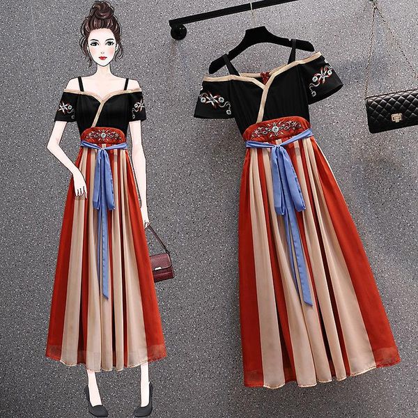 ethnic clothing 5xl plus size women's 2021 cheongsam dress summer chinese traditional style ancient costume improved hanfu retro vestid, Red
ethnic clothing 5xl plus size women's 2021 cheongsam dress summer chinese traditional style ancient costume improved hanfu retro vestid, Red