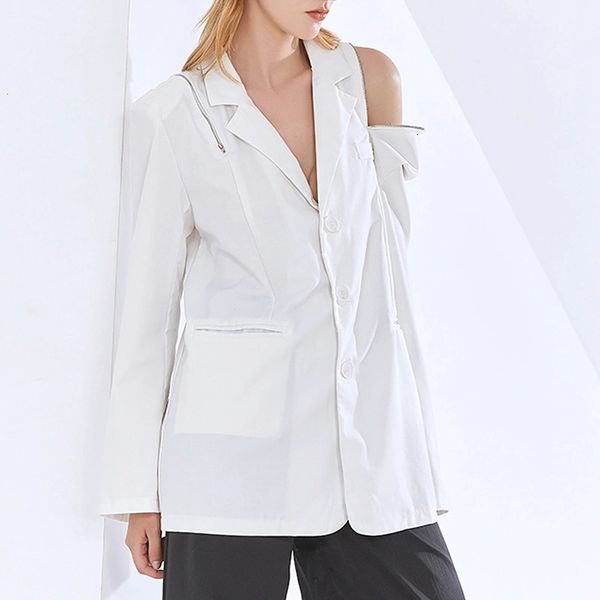 women's suits & blazers european walking show early spring long-sleeved strapless single-breasted suit ed13, White;black
women's suits & blazers european walking show early spring long-sleeved strapless single-breasted suit ed13, White;black