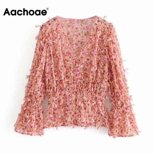 aachoae women floral print chiffon blouses flare long sleeve elegant blouse shirt ladies v neck ruffles boho tunic blusas 210413, White
aachoae women floral print chiffon blouses flare long sleeve elegant blouse shirt ladies v neck ruffles boho tunic blusas 210413, White