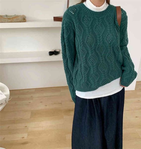 fashion solid ol hollow out twist sweater women knit pullovers elegant formal long sleeve knitted sweaters 210421, White;black
fashion solid ol hollow out twist sweater women knit pullovers elegant formal long sleeve knitted sweaters 210421, White;black
