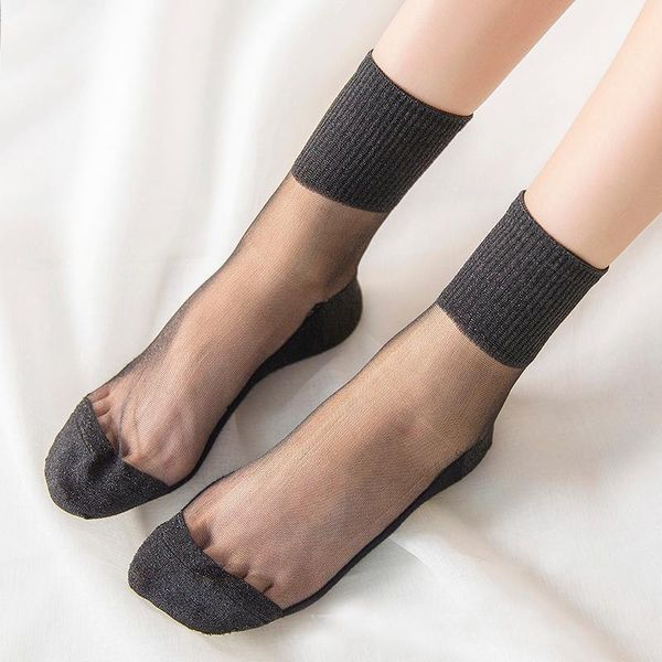 sports socks women sport yoga thin crystal transparent silk pilates ankle sox design, Black
sports socks women sport yoga thin crystal transparent silk pilates ankle sox design, Black