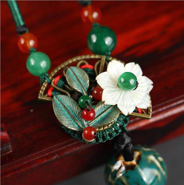chains hi women bohemian necklace ethnic style high - grade decorative flower sweater chain retro accessories vintage bead, Silver
chains hi women bohemian necklace ethnic style high - grade decorative flower sweater chain retro accessories vintage bead, Silver