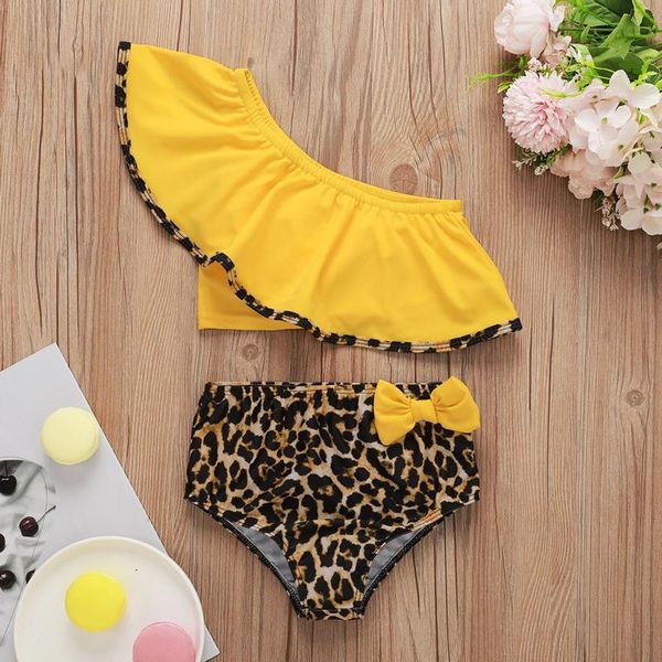 one-pieces 12m-4t toddler baby kids girls bikini clothes sets ruffles leopard print bow beach two-piece swimwear baby's clothing, Black
one-pieces 12m-4t toddler baby kids girls bikini clothes sets ruffles leopard print bow beach two-piece swimwear baby's clothing, Black