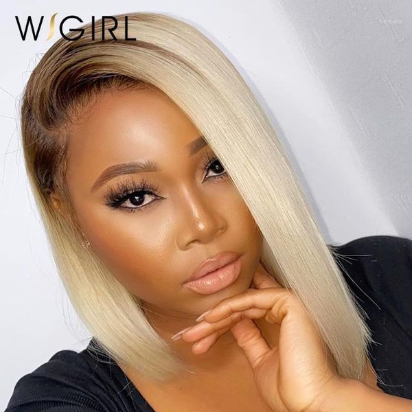 13x4 blonde lace front human hair wig brazilian remy colored 1b 613 short bob transparent frontal for black women1, Black;brown
13x4 blonde lace front human hair wig brazilian remy colored 1b 613 short bob transparent frontal for black women1, Black;brown