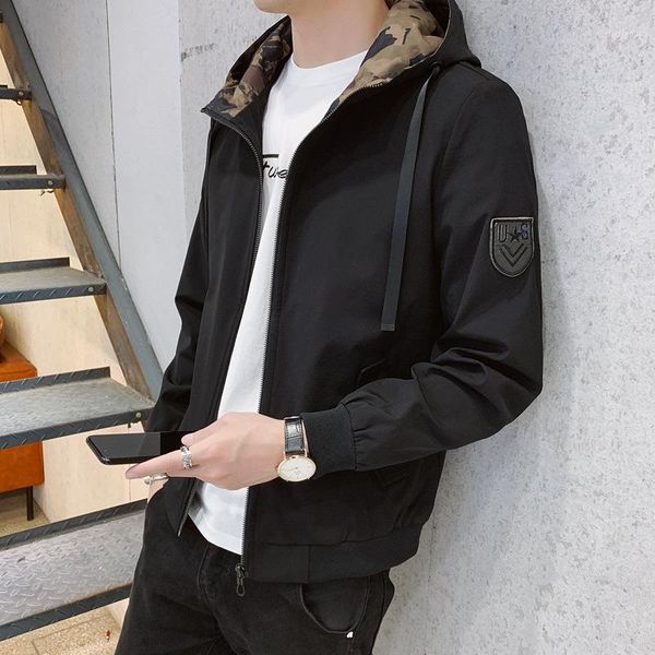 men's jackets coat spring and autumn wear leisure thin camouflage jacket slim fashion, Black;brown
men's jackets coat spring and autumn wear leisure thin camouflage jacket slim fashion, Black;brown