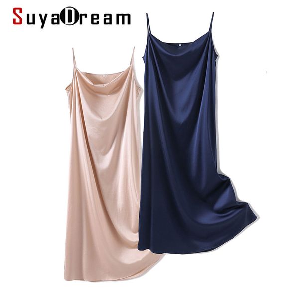 suyadream woman long dress 92%silk 8%spandex draped collar solid spaghetti strap chic dresses 2021 elegant slip dress, Black;gray
suyadream woman long dress 92%silk 8%spandex draped collar solid spaghetti strap chic dresses 2021 elegant slip dress, Black;gray