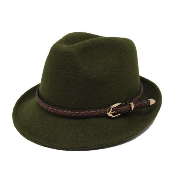 wide brim hats ozyc european us woolen felt hat cowboy jazz cap trend trilby fedoras panama chapeau with leather band for men women, Blue;gray
wide brim hats ozyc european us woolen felt hat cowboy jazz cap trend trilby fedoras panama chapeau with leather band for men women, Blue;gray