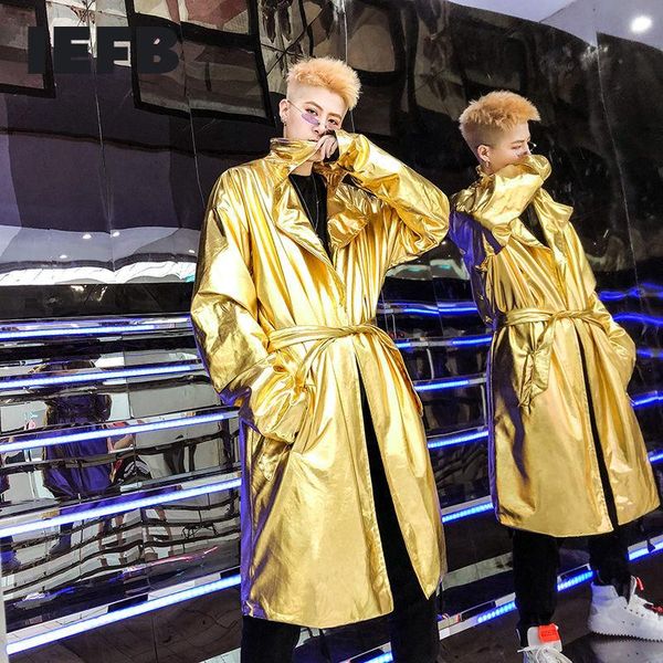 men's trench coats iefb men bright color windbreaker gold and silver streetwear mid length pu leather 2021 autumn long coat with belt, Tan;black
men's trench coats iefb men bright color windbreaker gold and silver streetwear mid length pu leather 2021 autumn long coat with belt, Tan;black