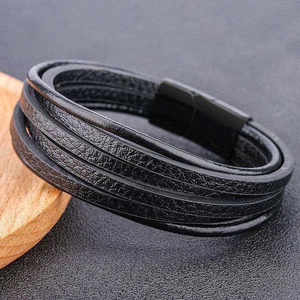 charm bracelets fashionable products, exaggerated temperament pu men's european and american leather alloy hand woven bracelet, Golden;silver
charm bracelets fashionable products, exaggerated temperament pu men's european and american leather alloy hand woven bracelet, Golden;silver