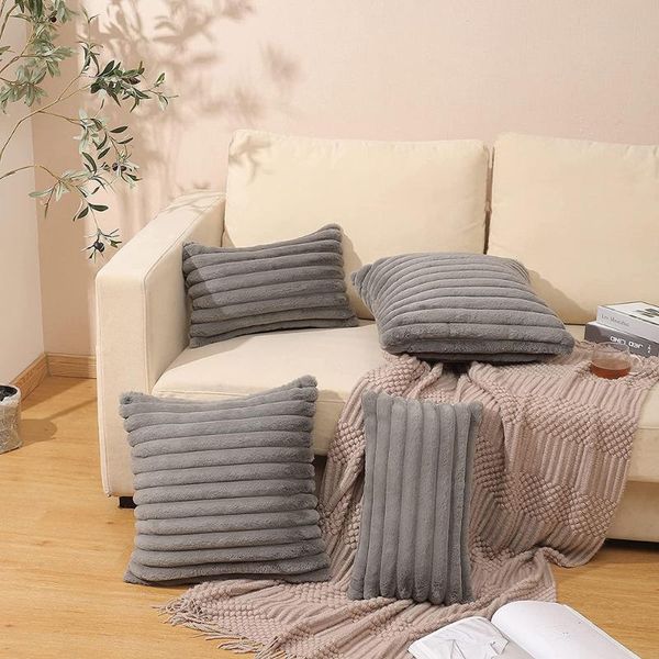 cushion/decorative pillow short plush stripe type cushion cover sofa bedhead chair decorative waist case cozy double-sided
cushion/decorative pillow short plush stripe type cushion cover sofa bedhead chair decorative waist case cozy double-sided