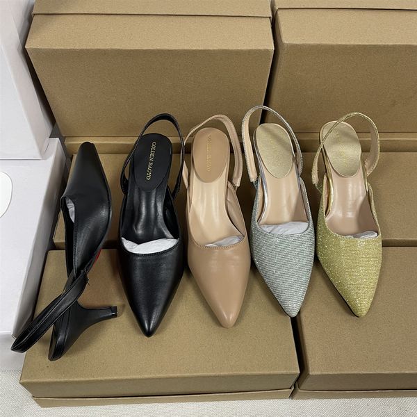 luxury dress shoes spanish pointed thin back trip belt comfortable women's sho versatile low high heels office fairy style, Black
luxury dress shoes spanish pointed thin back trip belt comfortable women's sho versatile low high heels office fairy style, Black